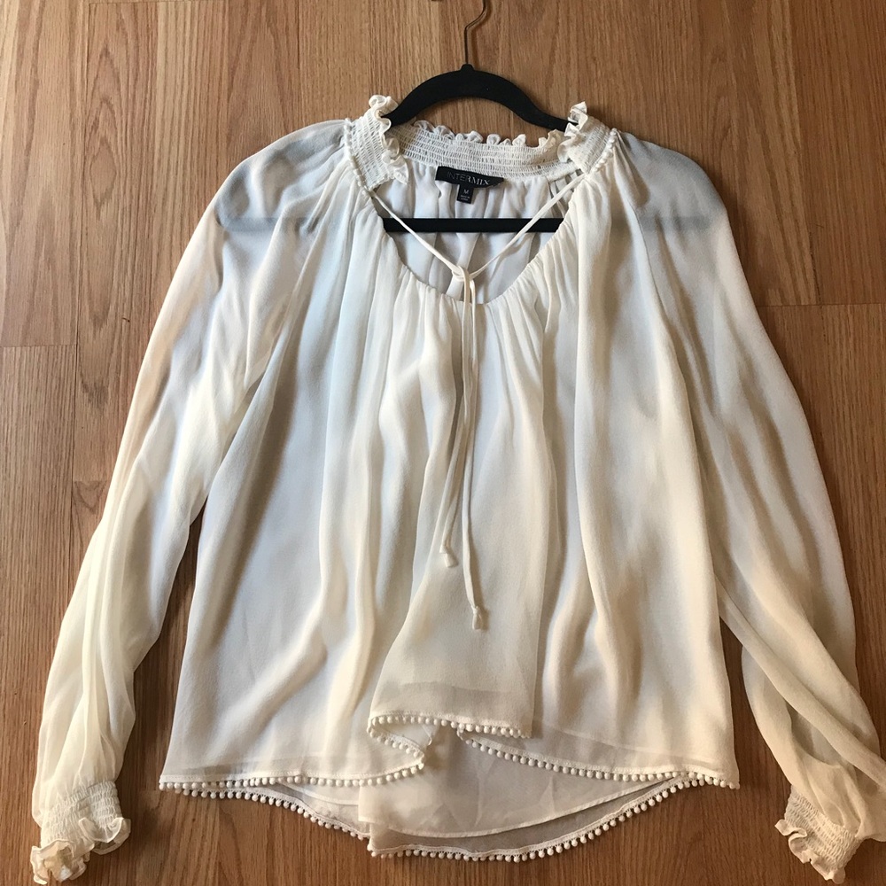Never Worn Intermix Silk Blouse - image 1